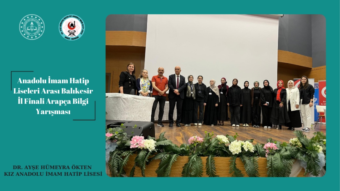 Anadolu İmam Hatip Liseleri Arası Balıkesir İl Finali Arapça Bilgi Yarışması